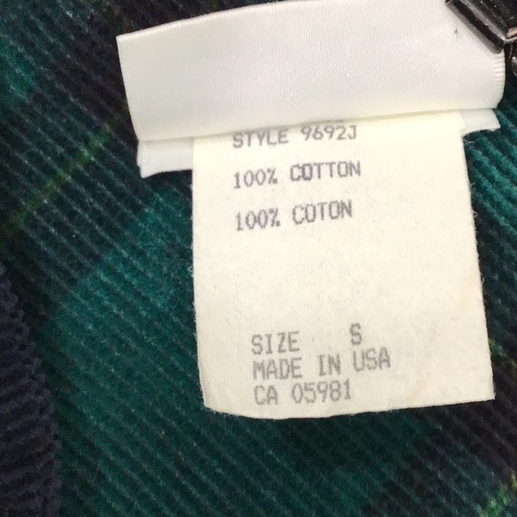 Vintage retro corduroy blue/green bomber jacket - Picture 9 of 11